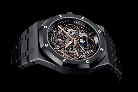 audemar piguet royal oak black|audemars piguet royal oak openworked.